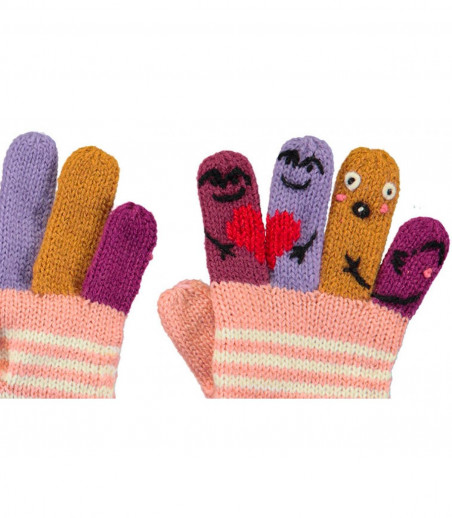 Kids Puppet Gloves pink Barts